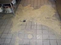 Small image of drain clog found during hydrojetting