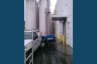 Small image of drain clog found during hydrojetting