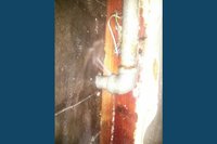 Small image of drain clog found during hydrojetting